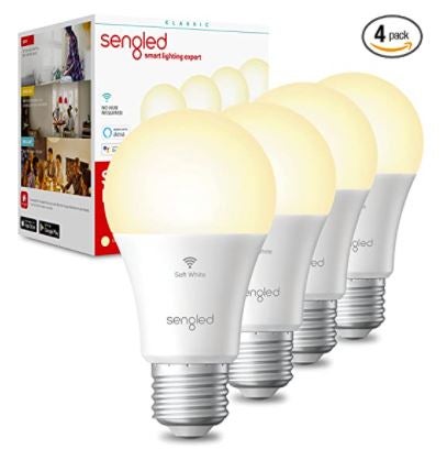 Sengled Alexa Smart Light Bulbs, 4-Pack