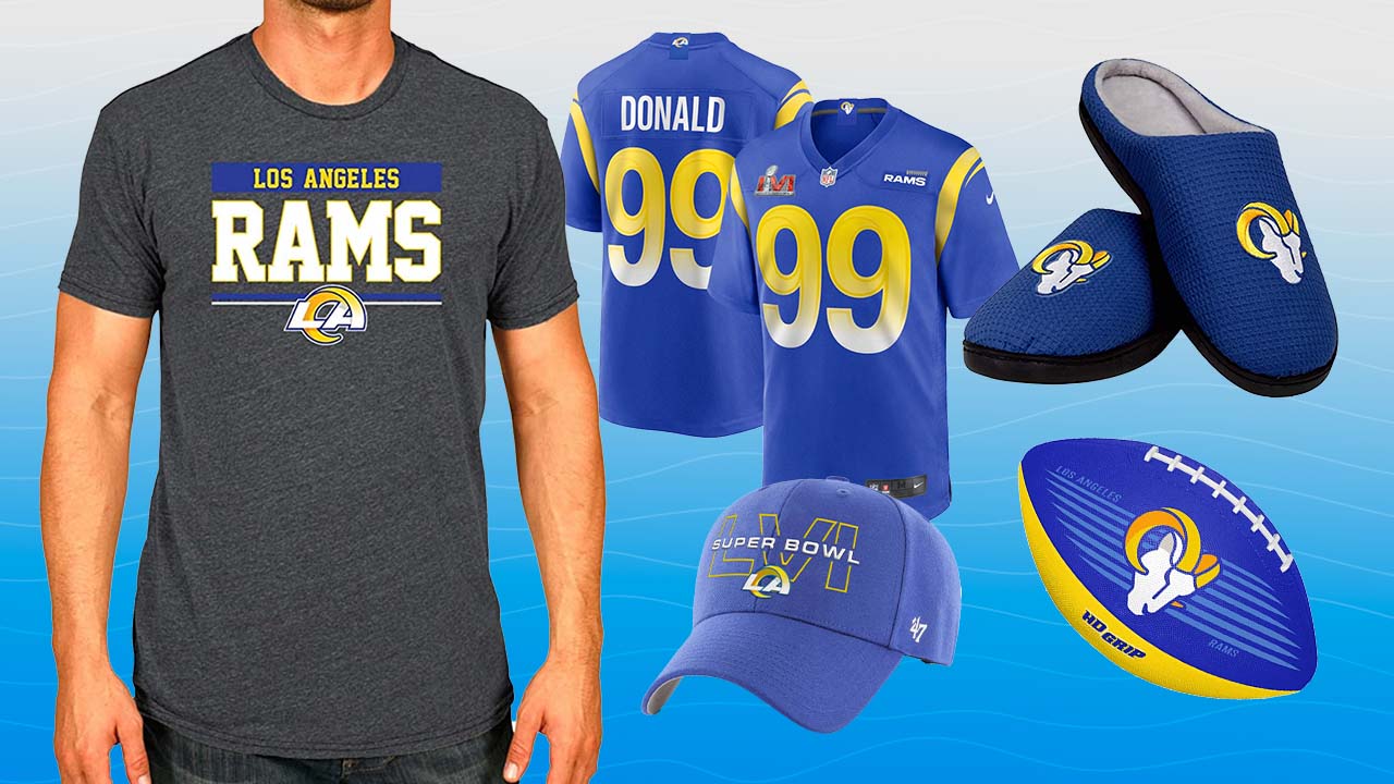 Standard Karakter handicappet Los Angeles Rams Merch for the Big Game: Fan-Favorite Jerseys, Hats and  Team Gear | Entertainment Tonight