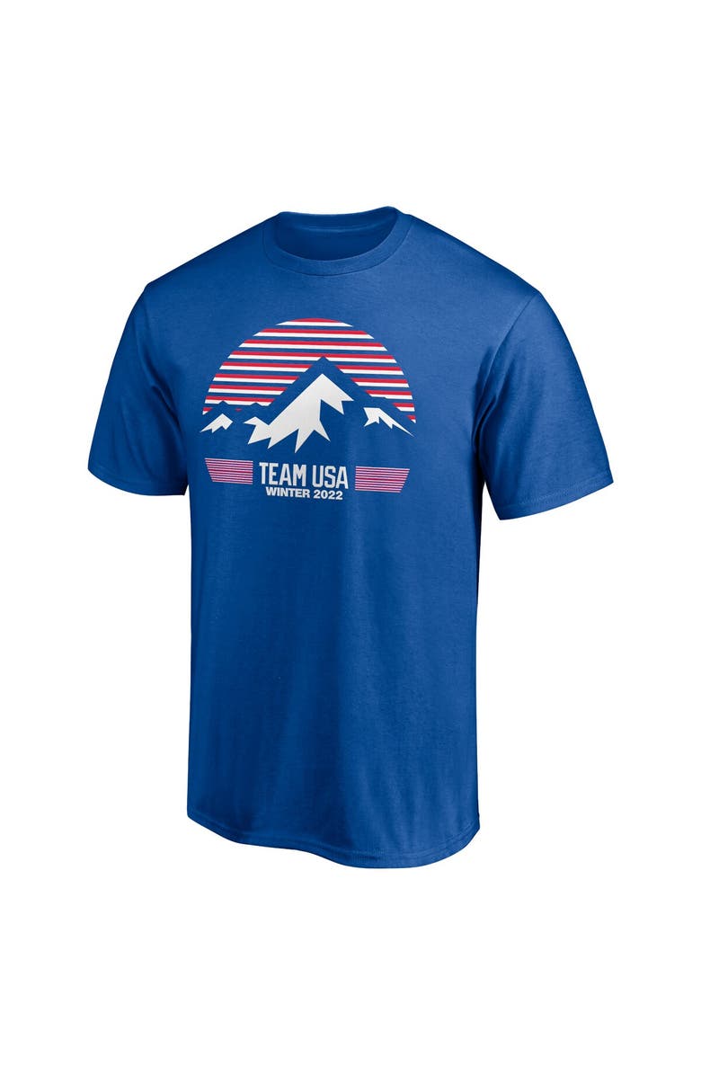 Fanatics Men's Team USA 2022 Winter Olympics Blue T-Shirt