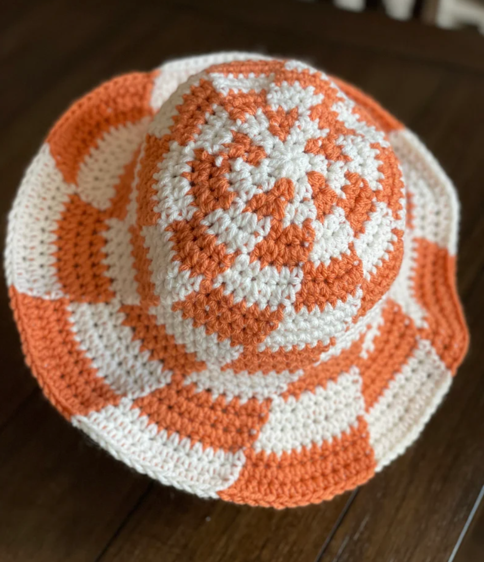 Hand Crocheted Bucket Hat