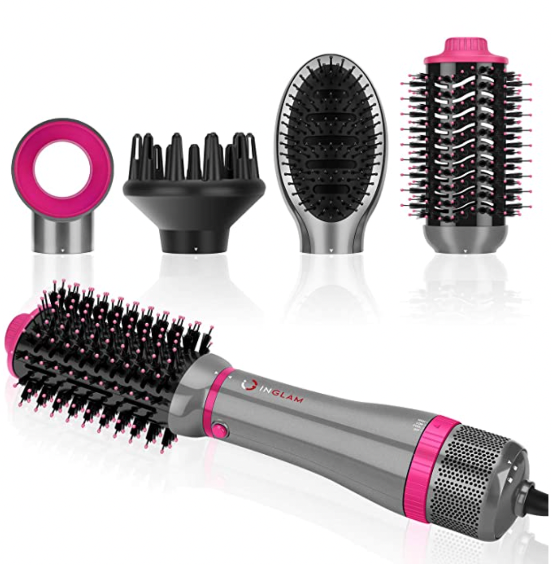 IG Inglam Hair Dryer Brush Set