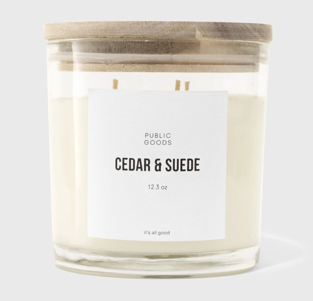 Cedar & Suede Soy Candle