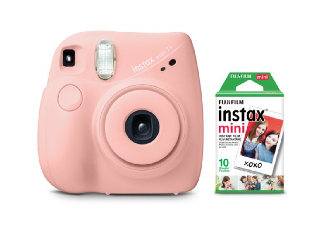 Fujifilm Instax Mini 7+ Camera - Light Pink