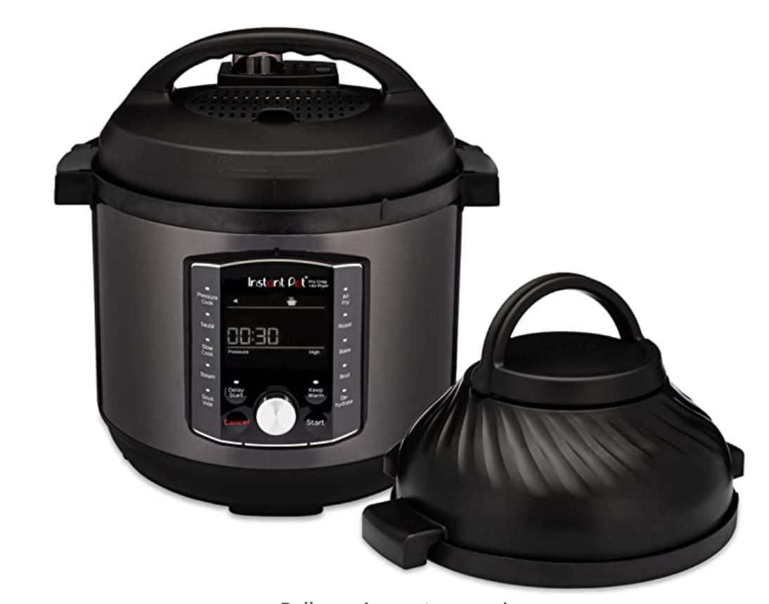 Instant Pot Pro Crisp 11-in-1 Electric Pressure Cooker with Air Fryer Combo