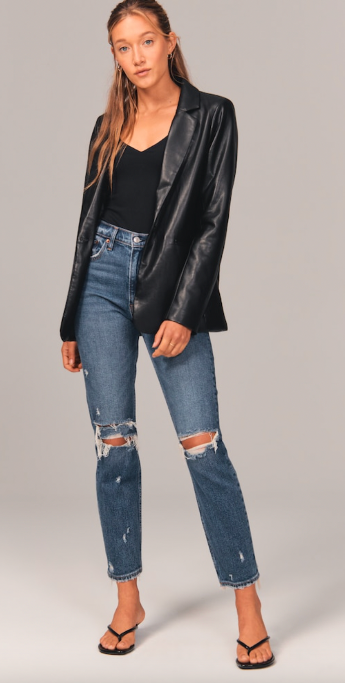 Abercrombie and Fitch High Rise Mom Jeans