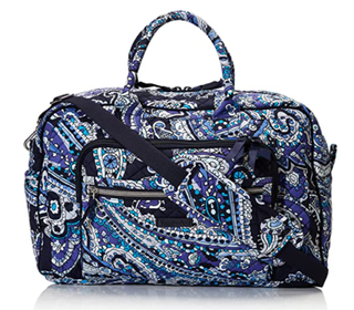 Vera Bradley Cotton Compact Weekender Travel Bag