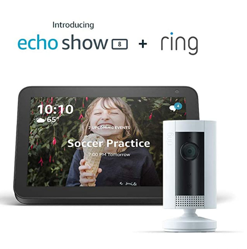 Echo Show 8 with Ring Indoor Camera