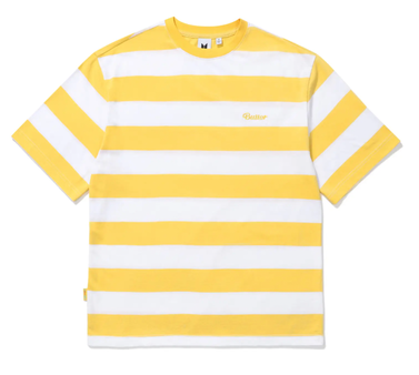 'Butter' Striped Short Sleeve T-Shirt