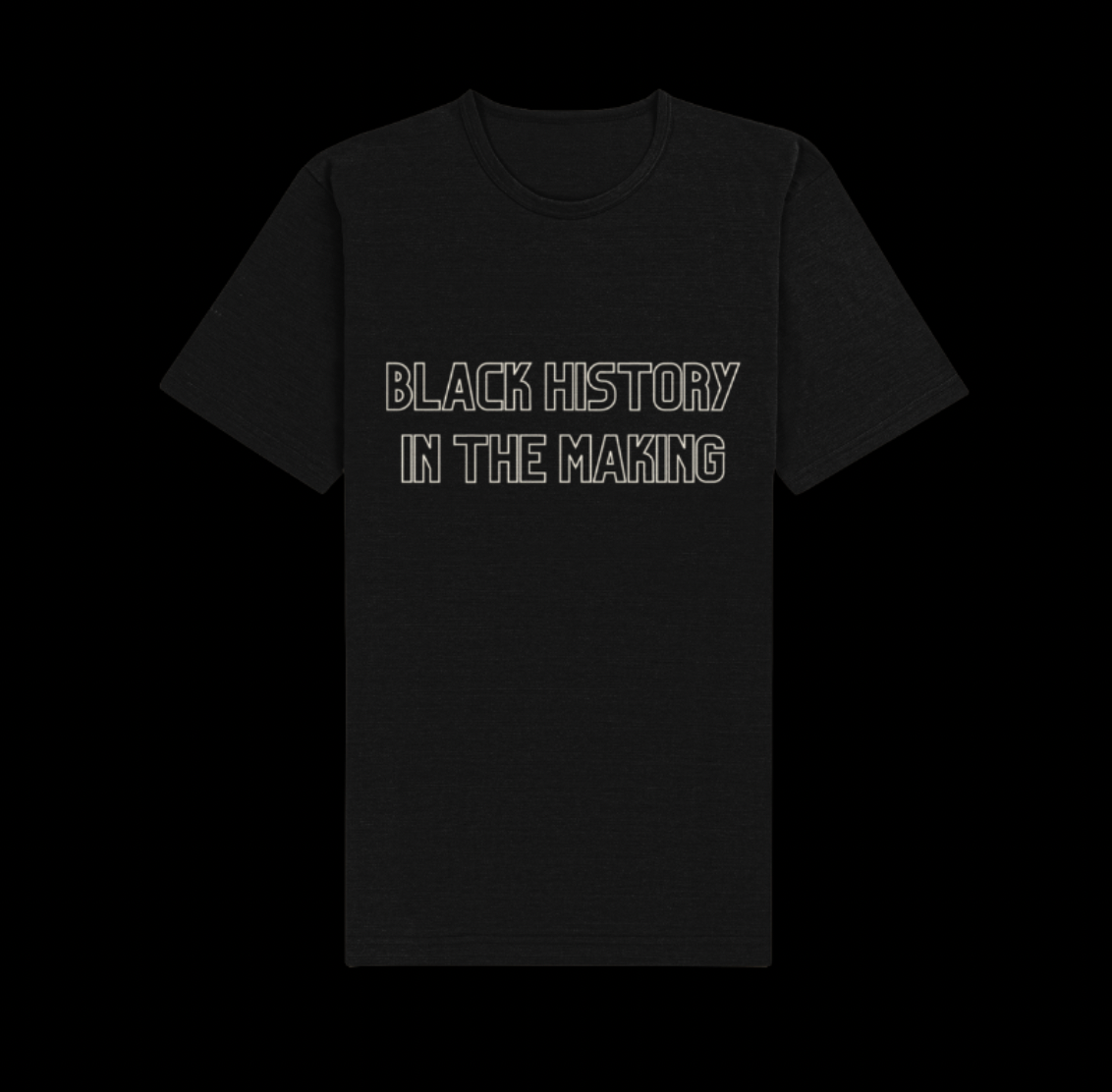 Transparent & Black In the Making Tee