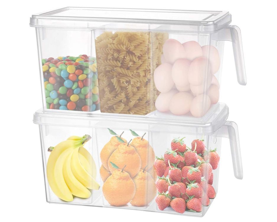 Yesland Fridge Storage Containers with Handles
