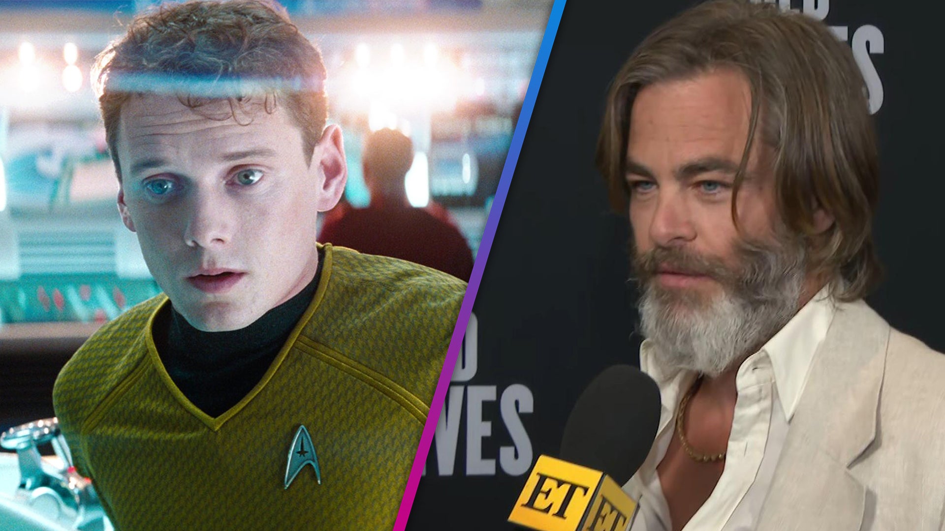 Chris Pine Attributes Bearded Look to 'Laziness' and Potential New Role  (Exclusive) | Entertainment Tonight