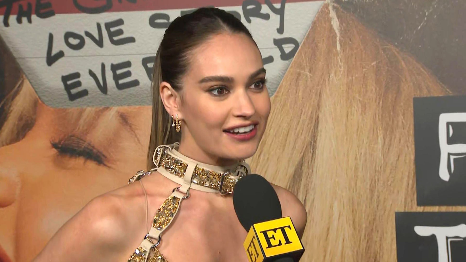 Lily James Leaked