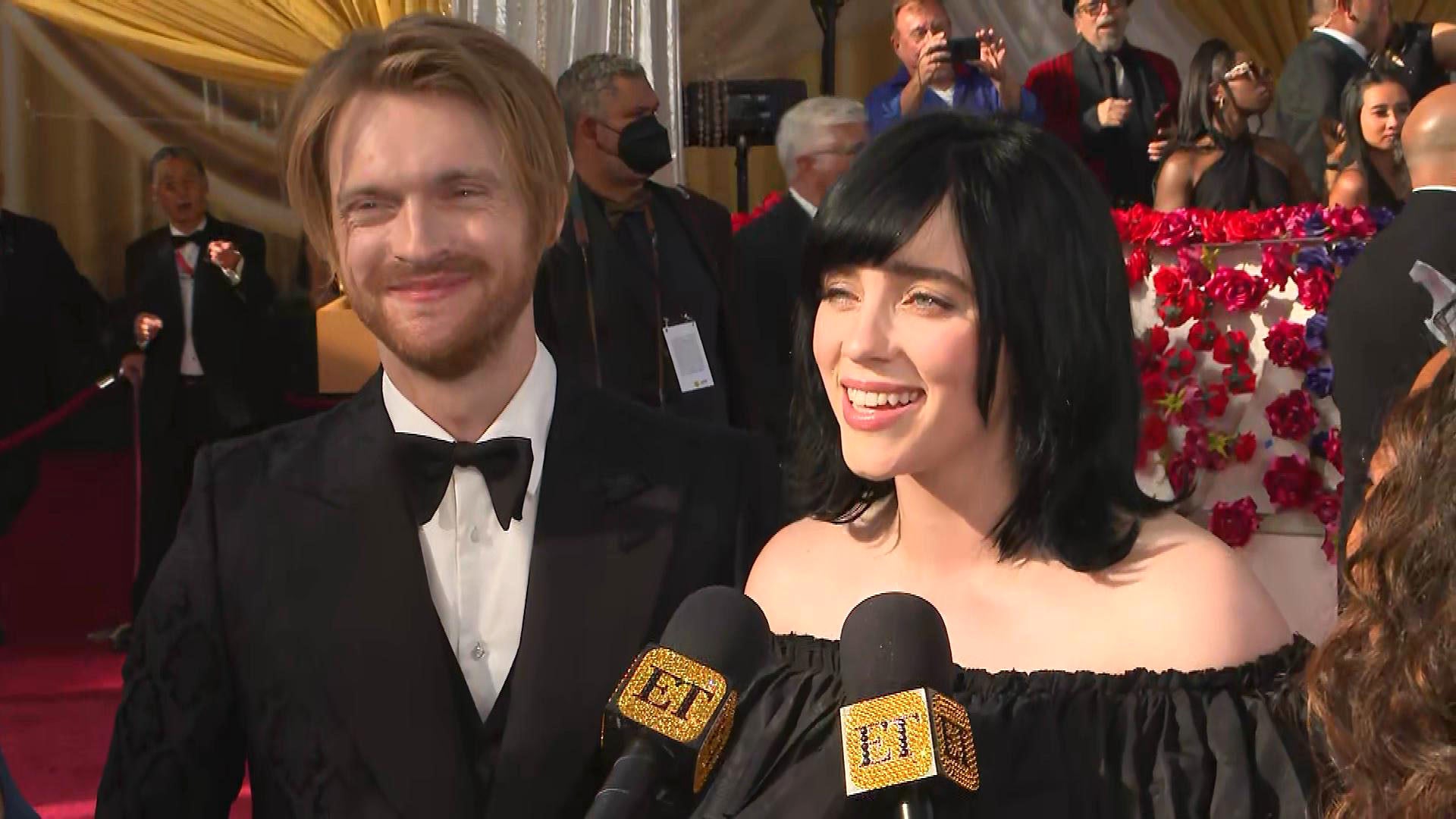 Billie Eilish and Finneas Joke They Just Want Not to Suck During 2022  Oscars Performance (Exclusive)