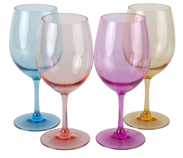 Lily's Home Acrylic Wine Glasses