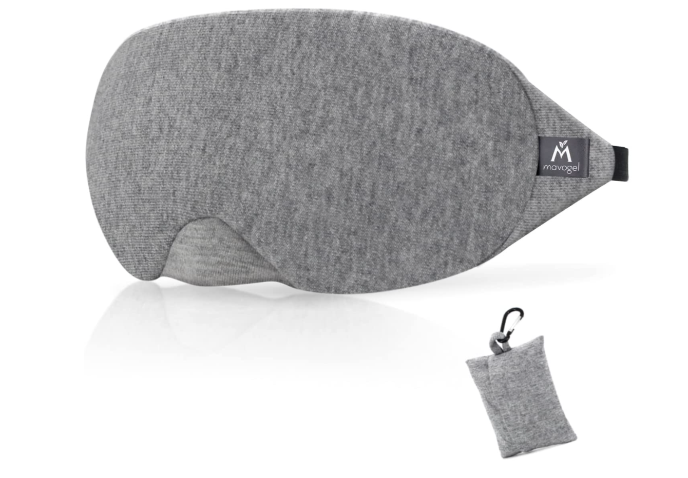 Mavogel Cotton Sleep Eye Mask - Updated Design Light Blocking Sleep Mask