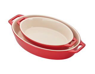 Staub Oval Bakers, Set Of 2
