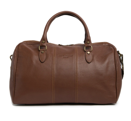 Maison Heritage Mini Leather Weekend Duffel Bag