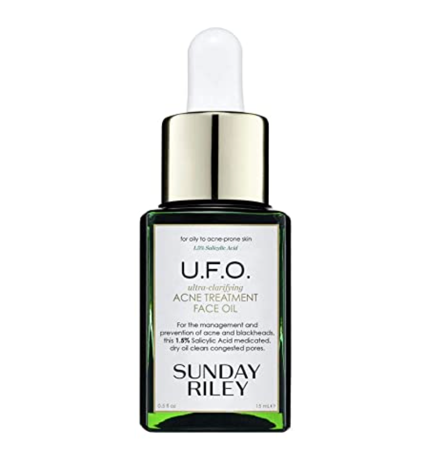 Sunday Riley U.F.O. Ultra-Clarifying Salicylic Acid and Tea Tree Acne Treatment Face Oil