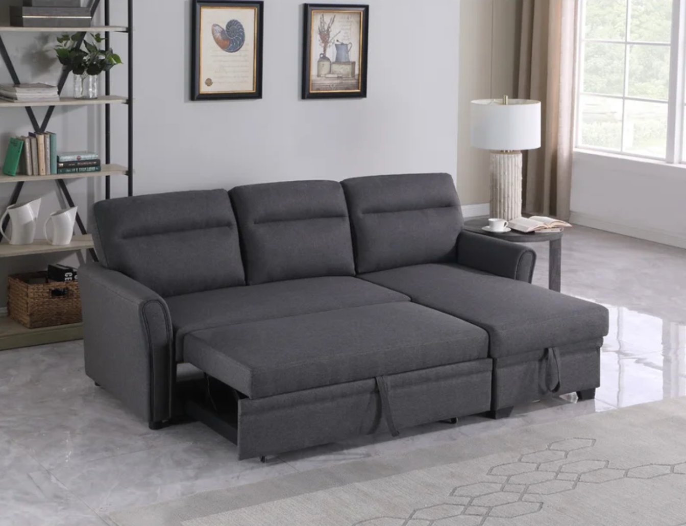 83" Wide Reversible Sofa & Chaise