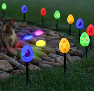 Solar Easter Egg Lights 