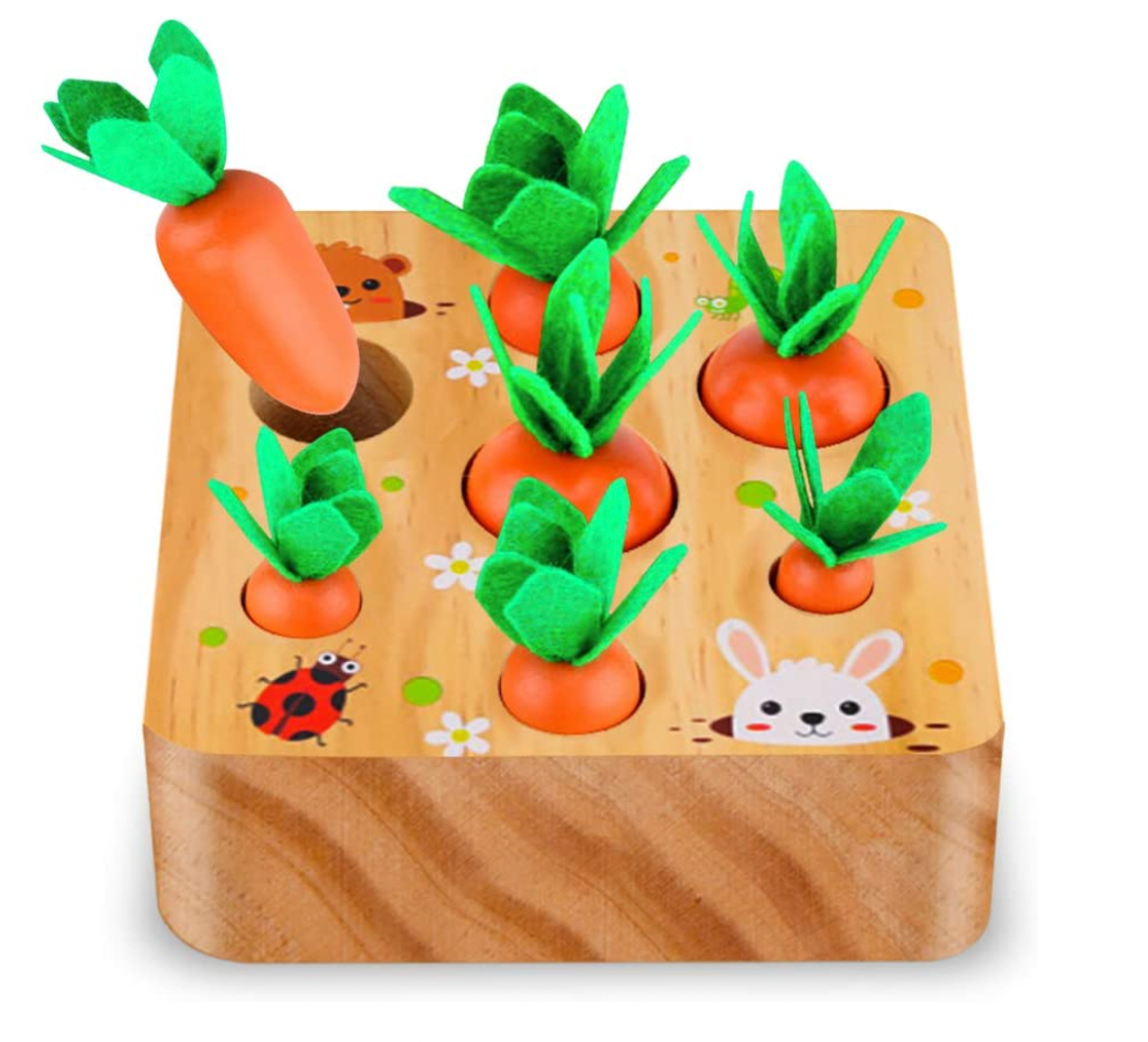 Skyfield Carrot Harvest Game Wooden Toy