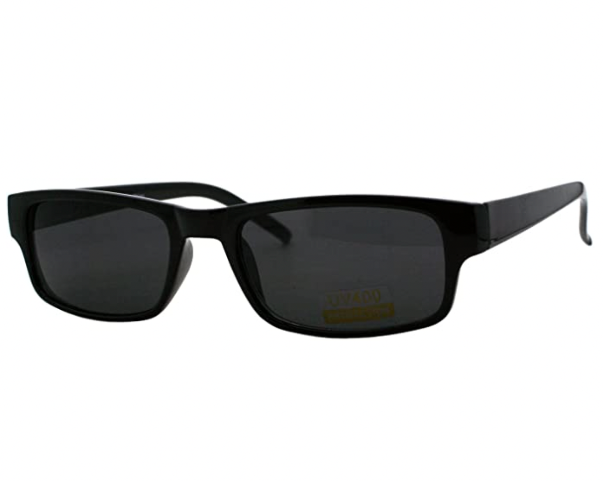 Small Black Rectangular Frame Sunglasses