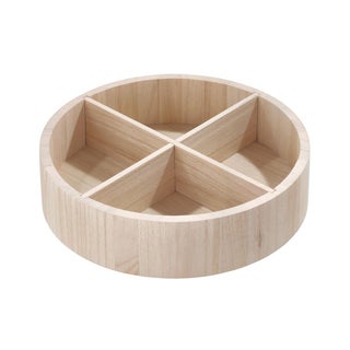 The Home Edit By IDesign Sand Divided Lazy Susan