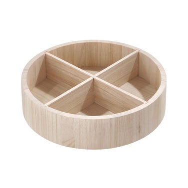The Home Edit By IDesign Sand Divided Lazy Susan