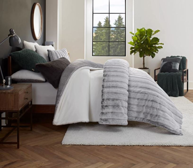 ugg fur blanket bed bath and beyond