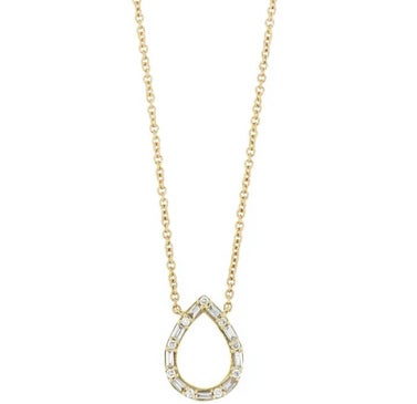 Bony Levy Getty Open Diamond Pendant Necklace