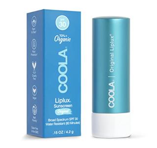 COOLA Organic Liplux Lip Balm and Sunscreen with SPF 30