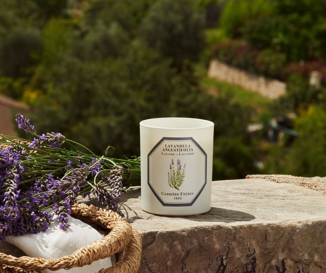 Carrière Frères Lavender Scented Candle 