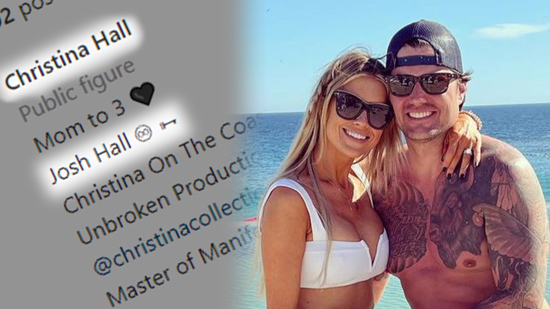 Christina Hall and Husband Josh Hall Share Sweet Snapshots From Wedding Ceremony in Maui
