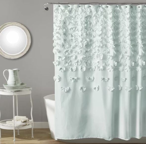 House of Hampton Dasiah Floral Single Shower Curtain