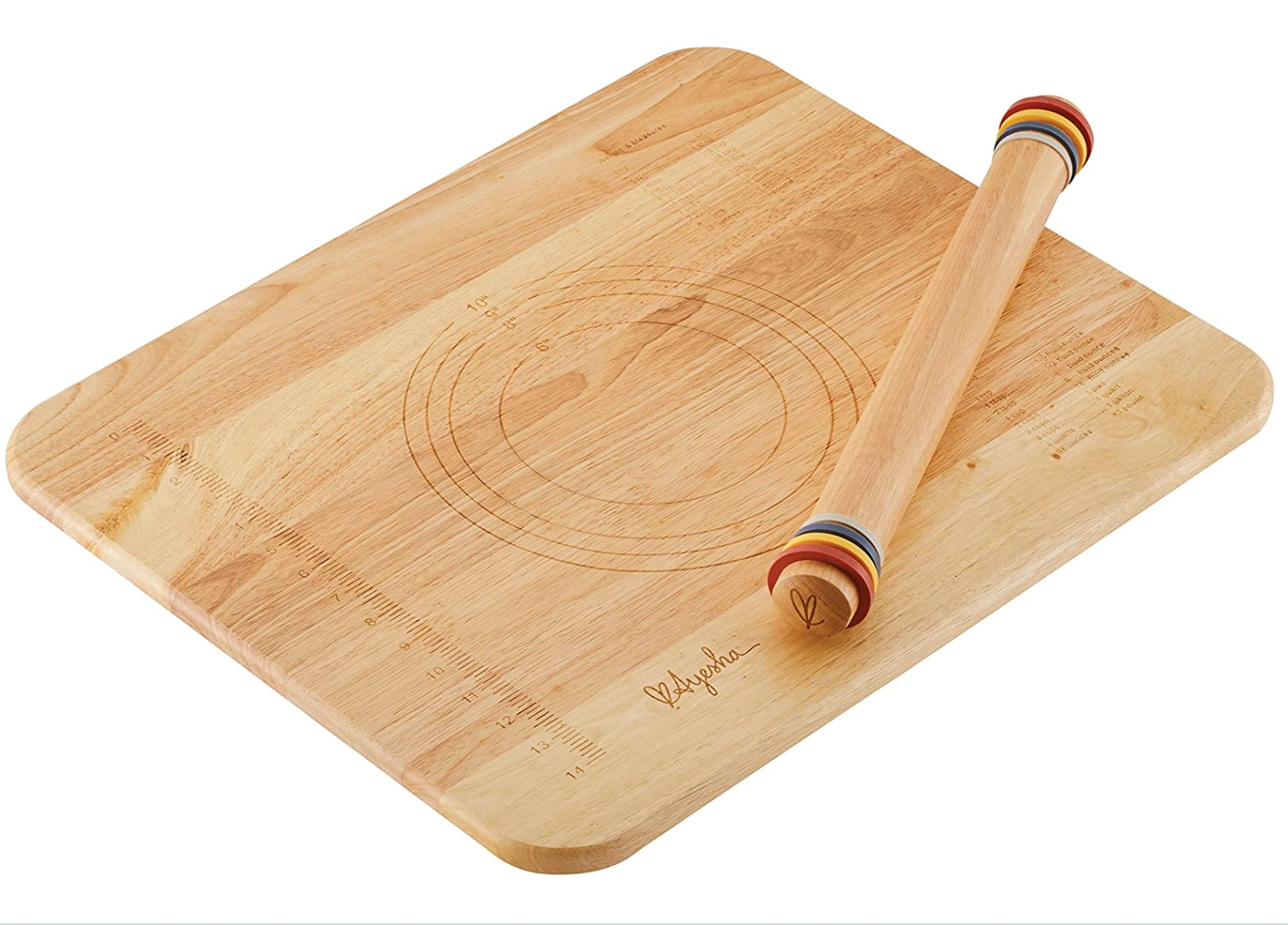 Kitchenware Pantryware Rolling Pin and Pie Board
