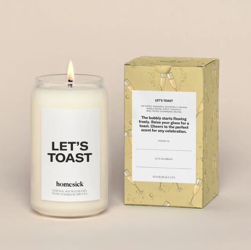 Let's Toast Homesick Candle