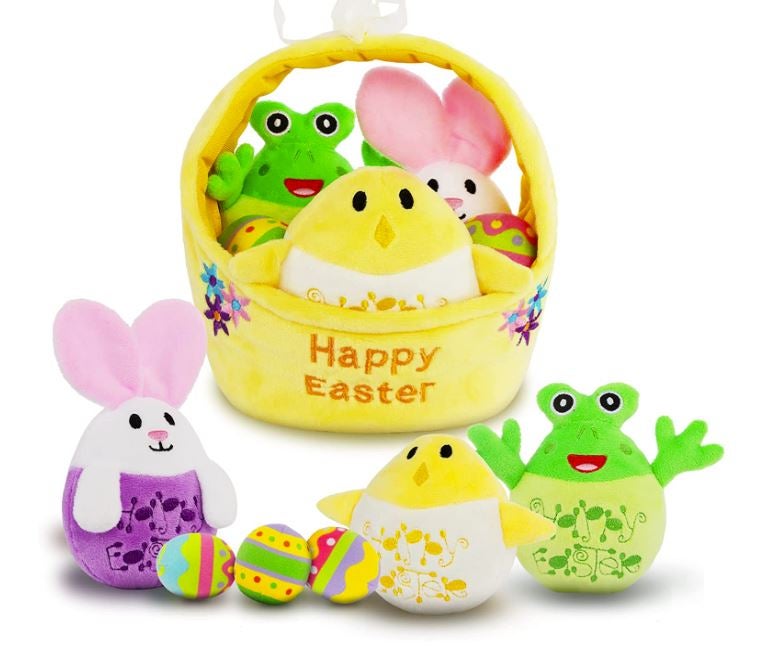 My First Easter Basket with Plush Stuffers