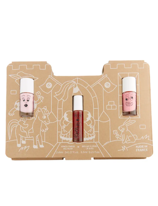 Nailmatic Princess Castle Story Water-Based Nail Polish & Lip Gloss Set