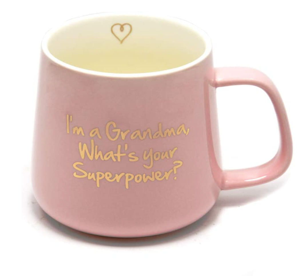 Pink Ceramics Grandma Coffee Mug