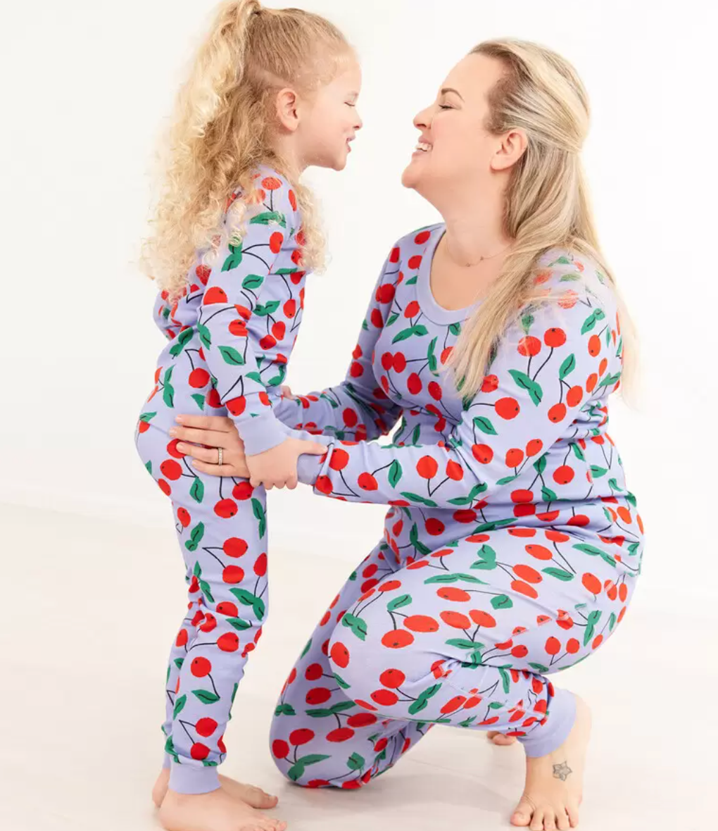 Cherry Cheer Matching Family Pajamas