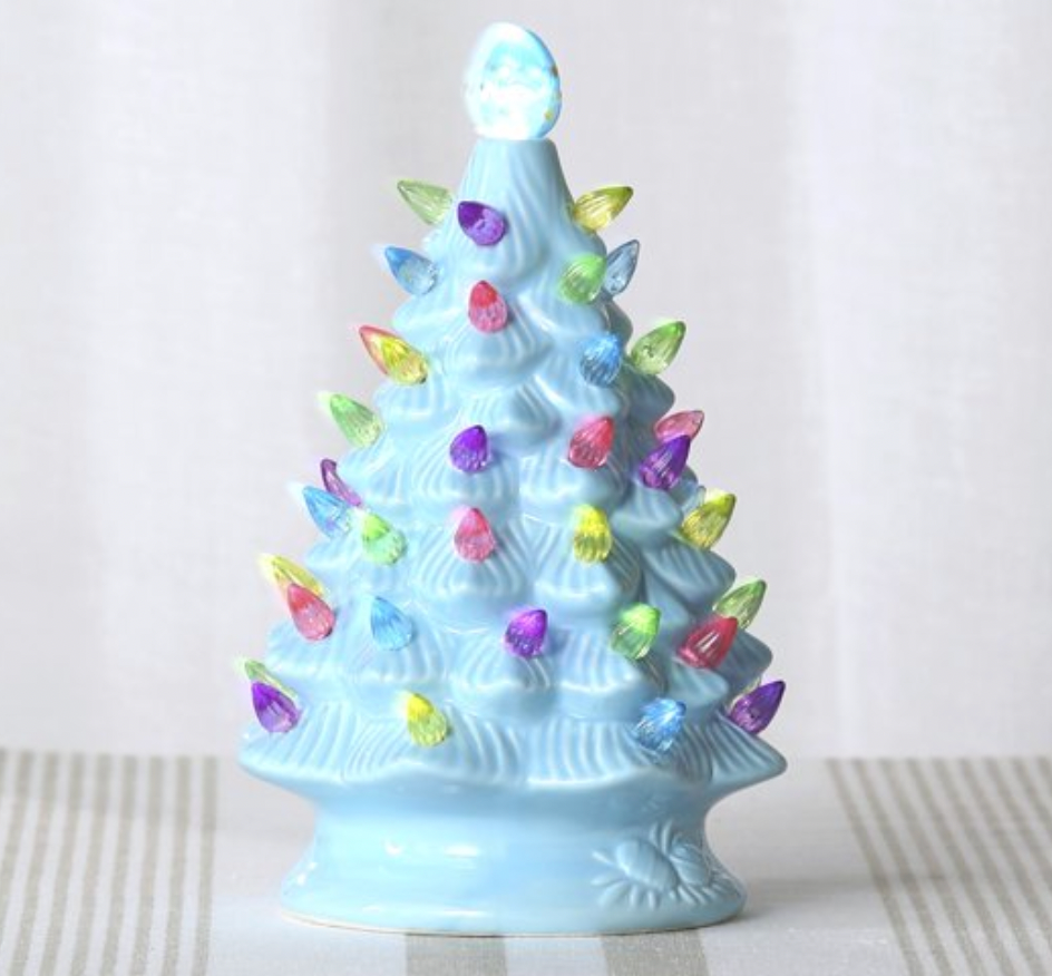 Lighted Table Top Easter Tree Decoration with Egg Bulbs