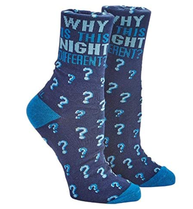 Passover crew socks for adults