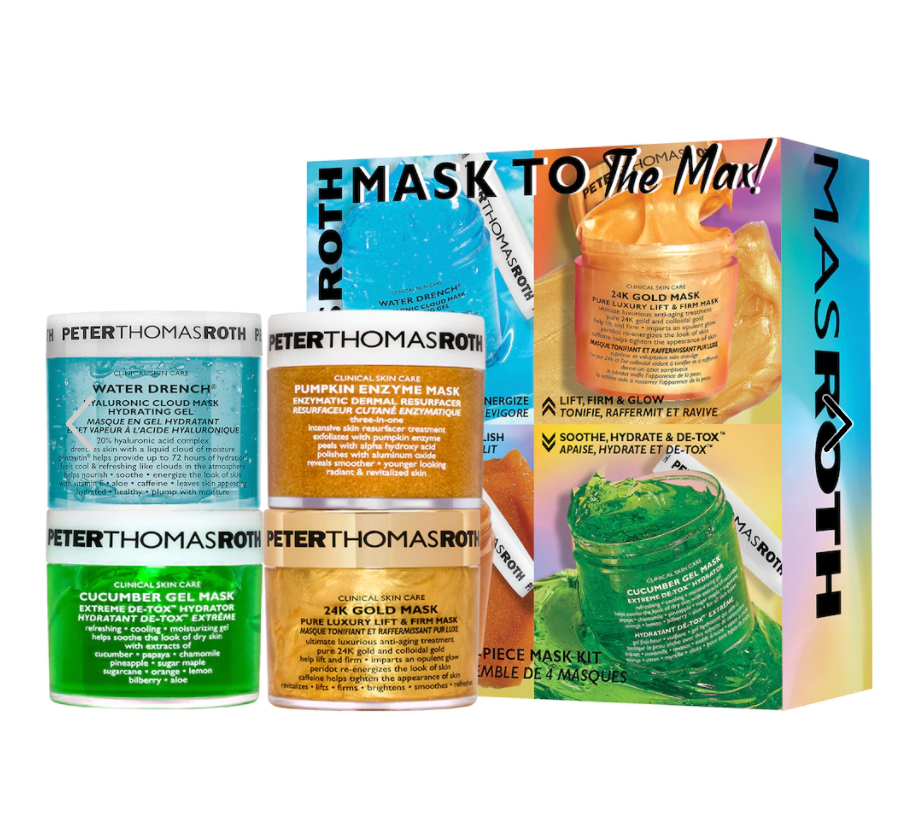 Peter Thomas Roth Mask To The Max! 4-Piece Mask Kit
