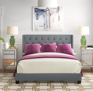 Etta Avenue Tianna Tufted Upholstered Low Profile Standard Bed