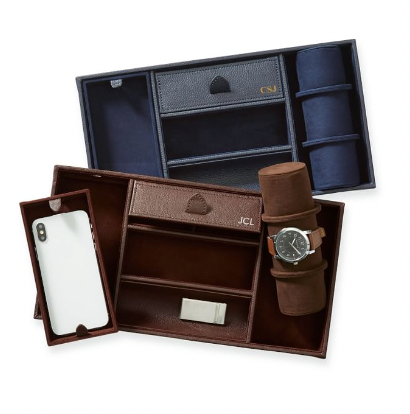 VALET TRAY WITH WATCH CUFF