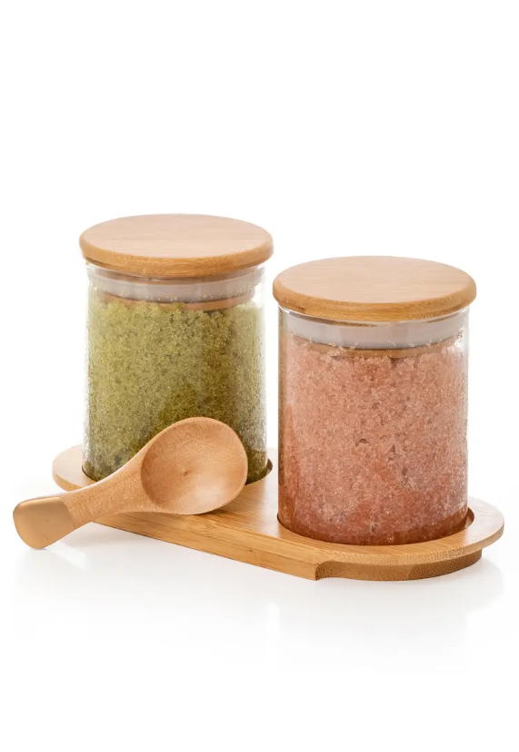 Yuzu Soap Dual Bath Salt Set