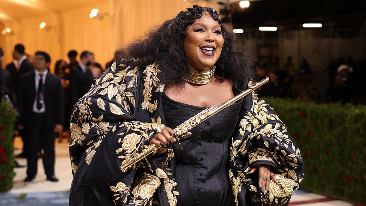 lizzo gold dress Lizzo Goes for Gold at the 2022 Met Gala
