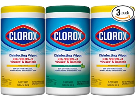 Clorox Disinfecting Wipes (3-pack)