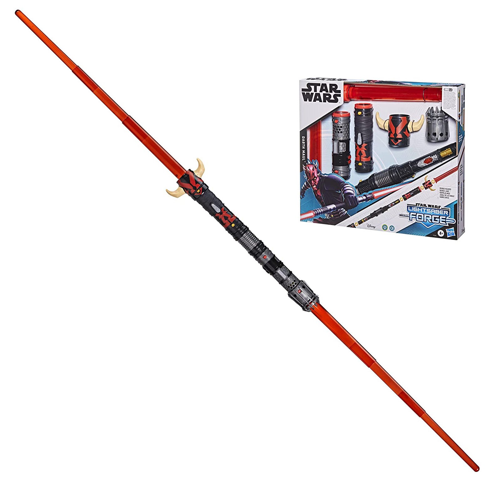 Darth Maul Double-Bladed Electronic Red Lightsaber Toy