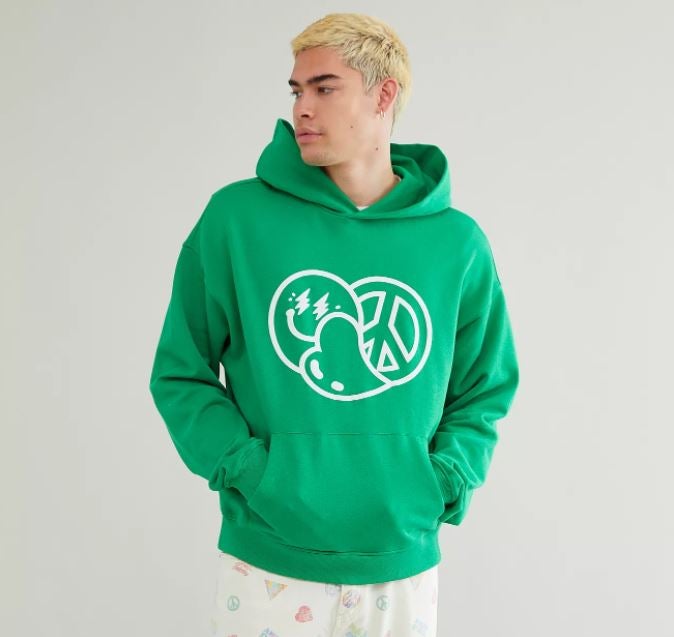 Guess Marca Ropa J Balvin Guess X Balvin Vibras Color-block Hoodie